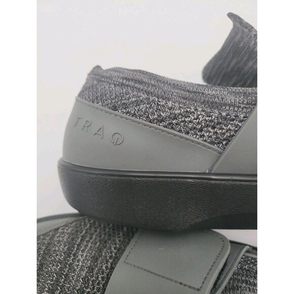 Traq by Alegria Womens Qwik Knit Slip on Shoes Charcoal Gray 41M US 10.5 11 - Picture 10 of 12